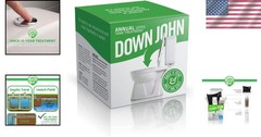Powerful Septic Treatment: Live Bacteria Enzyme, 1 Supply, Dissolves Grease