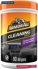Armor All Car Cleaning Wipes 90-Count – Convenient Car Interior, Dashboard, Leat