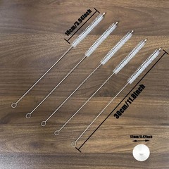 Versatile 11.8 Inch Straw Cleaning Brushes – Ideal for Water Bottles & More
