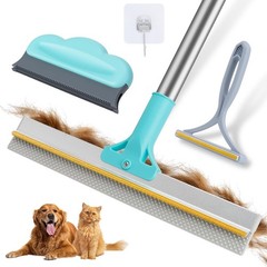 Carpet Rake for Pet Hair Removal Tool, Reusable Pet Hair Remover Broom, Dog&C…