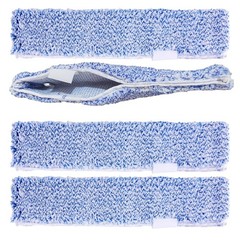4 Pack 14″ Microfiber Window Scrubber Refill Replacement Compatible with Unge…