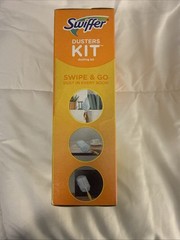 Swiffer Dusters Starter Kit, Kit Includes 1 Handle and 5 Dusters Brand New / Box