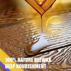 1/2x Furniture Beeswax Spray Natural Multi-Purpose Wood Floor Cleaner and Polish