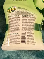 2x OdoBan Disinft Fabric Air Spray Kills 99.9 on Multi Surfaces 27 oz Bottles