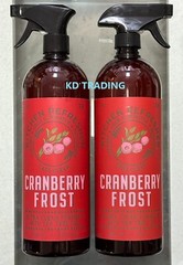 2-Pk~ KITCHEN REFRESHER Ultra Cleaner Odor Eliminator Deodorizer CRANBERRY FROST