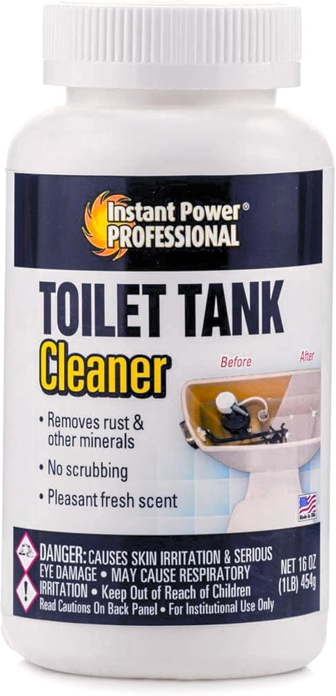 Professional Toilet Tank Cleaner – Bathroom Toilet Cleaning Powder, Removes Rust