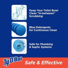 Blue Tablets Value 5 Pack Cleans and Deodorizer Toilets for a Fresh Smelling …