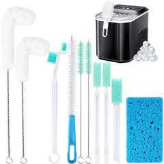 Ice Machine Cleaner Brush Sets,10 Pcs Ice Maker Cleaner Tools with Crevice Cl…