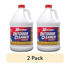 30 Seconds Outdoor Concentrate Algae Mold and Mildew Cleaner (1 Gallon) – 2 Pack
