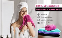 Makeup Remover Cloths: Microfiber Reble Fast Drying Washcloth,