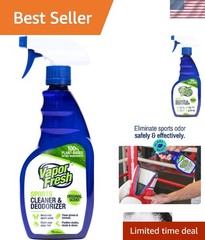Natural Sports Cleaner & Deodorizer Spray – 16 Fl Oz for Gear & Equipment