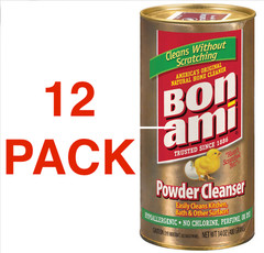Bon Ami No Scent Cleaner 14 oz Powder (Pack of 12)