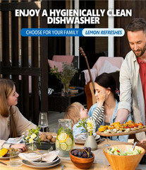 Dishwasher Cleaner And Deodorizer Tablets 24 Pack,Deep Cleaning Descaler Pods