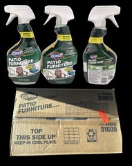Clorox Patio Furniture Cleaner Spray 32oz Plastic Wood Metal Non Bleach Lot Of 3