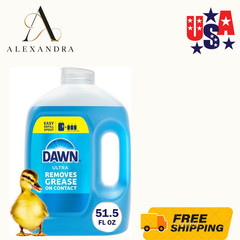 Dawn Ultra Dish Soap Refill Jug, Large Size Original Blue Liquid