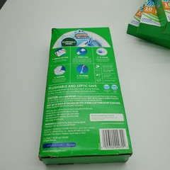 Scrubbing Bubbles Fresh Brush Disposable Toilet Scrubber Kit and 4 Refill Boxes