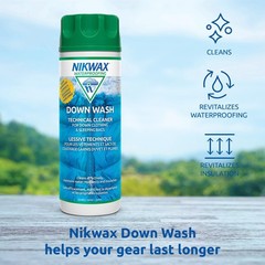 Down Wash, 300ml, Detergent for down jackets and sleeping bags, outdoor appar…