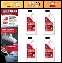 Water Softener Cleaner & Iron Remover – 4.75 lb Bottle, 4 Pack – Rust Removal So