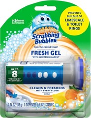 Scrubbing Bubbles Fresh Gel Toilet Bowl Cleaning Stamps, Helps Keep Toilet Clean