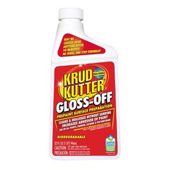 Gloss-Off Prepaint Surface Preparation Cleaner, 32 oz, No Sanding Liquid Degl…