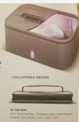 NEW Vei Oli UV-C Portable Sanitizer Collapsible Home Bag Kills 99.9% Of Bacteria