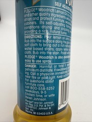 Vtg Pledge Wood Rich lemon oil Moisturizer 1989 SC Johnson Prop Advert