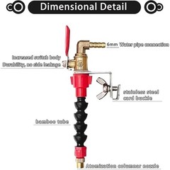 High Efficiency Dust Remover Water Sprayer Cutting Machines Plant Watering New