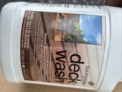 Sunnyside Deck Wash 1 Gallon (Lot of 2) Household Dirt Mildew Algae Fungus Stain