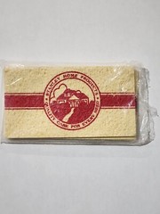 Set of 2 – Stanley Home Products – Monogrammed Sponges 5”x2 3/4” In Package