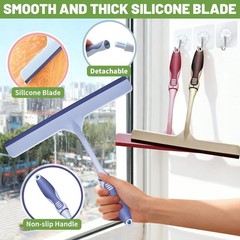 Hanging Rubber Squeegee with Hook mini Squeegee Shower Squeegee for Shower Glass