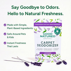 | Carpet Deodorizer & Freshener Powder | 31 Oz Pet Odor Eliminator for Strong Od