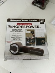 Ruby Horsepower Cordless Rechargeable Handheld Portable Power Scrubber NEW!