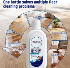 Fresh Multi-Surface Cleaner | 5 Bottles for Tineco Vacuums 16.9 Fl Oz
