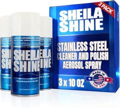12 x 10oz Stainless Steel Cleaner and Polish -Stainless Steel Sprays Cleaner