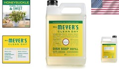 MRS. MEYER’S CLEAN DAY Liquid Dish Soap Refill Honeysuckle 48 fl. oz Biodegr…