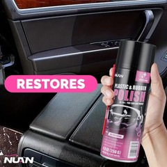 450ml 3X Car Interior Polish, Car Interior Detailer and Cleaner Quick Shine Safe