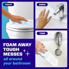 Magic Eraser Sponge Bathroom Shower & Tub Cleaner Soap Scum Remover Bathroom