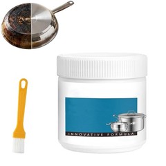 Burnt Residue Remover Paste Stainless Steel Pot Pan Cleaner Cookware Rust Stain