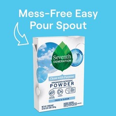 Dishwasher Detergent Powder, Free & Clear, 45 fl Oz