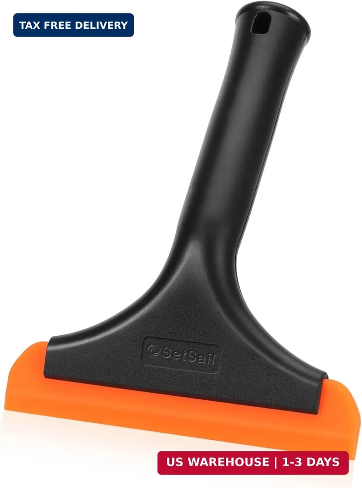 Small Shower Squeegee for Glass Doors, Squeegee for Window, Car Door | Silicone