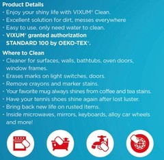 50 Count Multi-Surface Cleaning Pads – Chemical-Free Miracle Eraser for Home Use