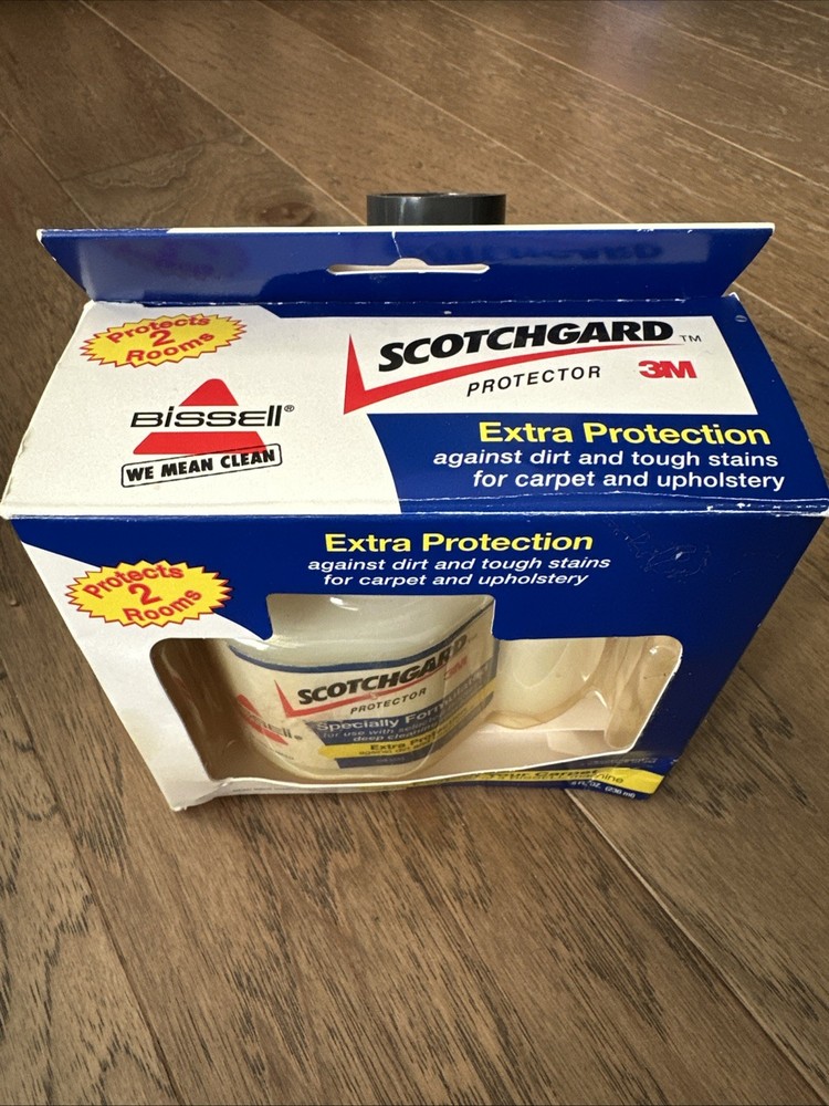 3M Bissell 8oz Scotchgard Protector Carpet Upholstery Extra Protection Brush Att