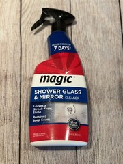 High Quality and Portable Magic Shower Glass & Mirror Cleaner, 28 Fluid Ounce