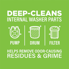 Washing Machine Cleaner, Helps Power Away Odor Causing Bacteria & Grime Deep ins