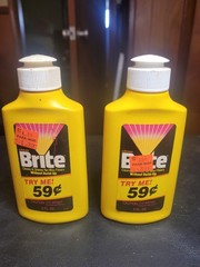2 Bottles Of Vintage Brite Floor Cleaner – About Half Full. See Pics.