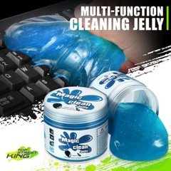 DNA Motoring Universal Car Keyboard Office Dust Sticky Cleaning Gel Jelly Blue