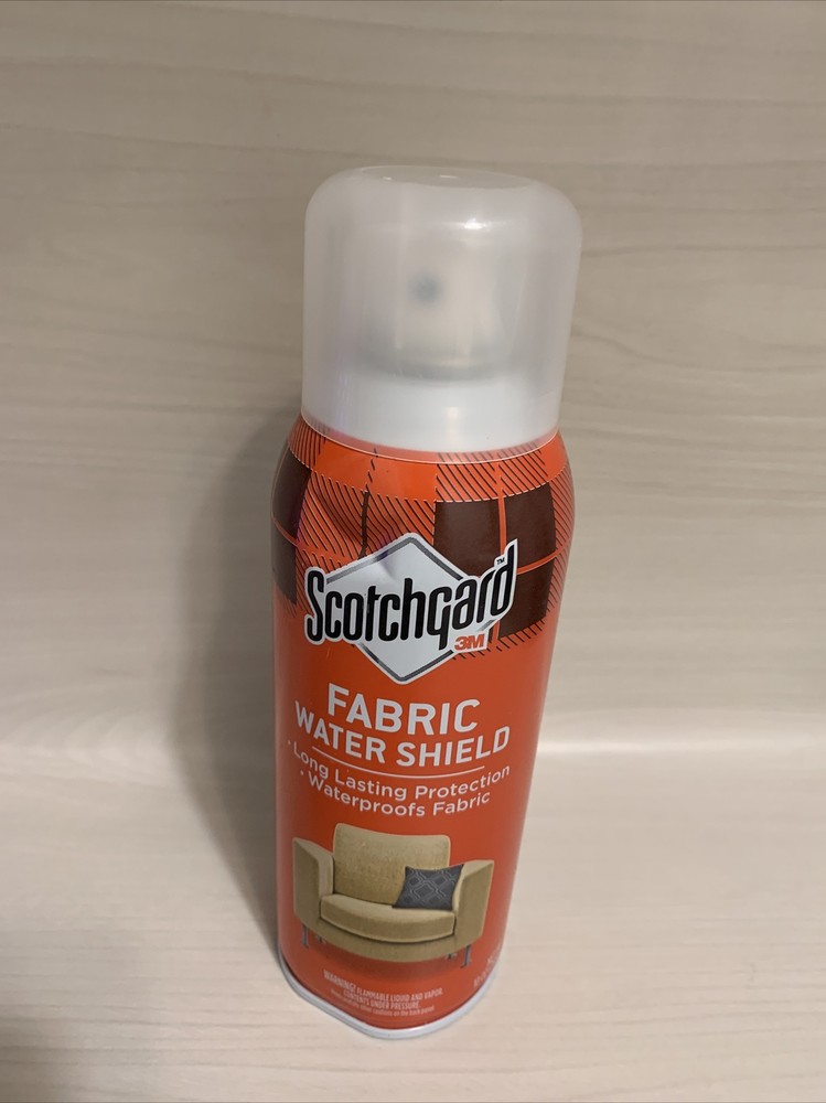 3M Scotchgard FABRIC WATER SHIELD PROTECTOR SPRAY Repels Liquids UPHOSTERY