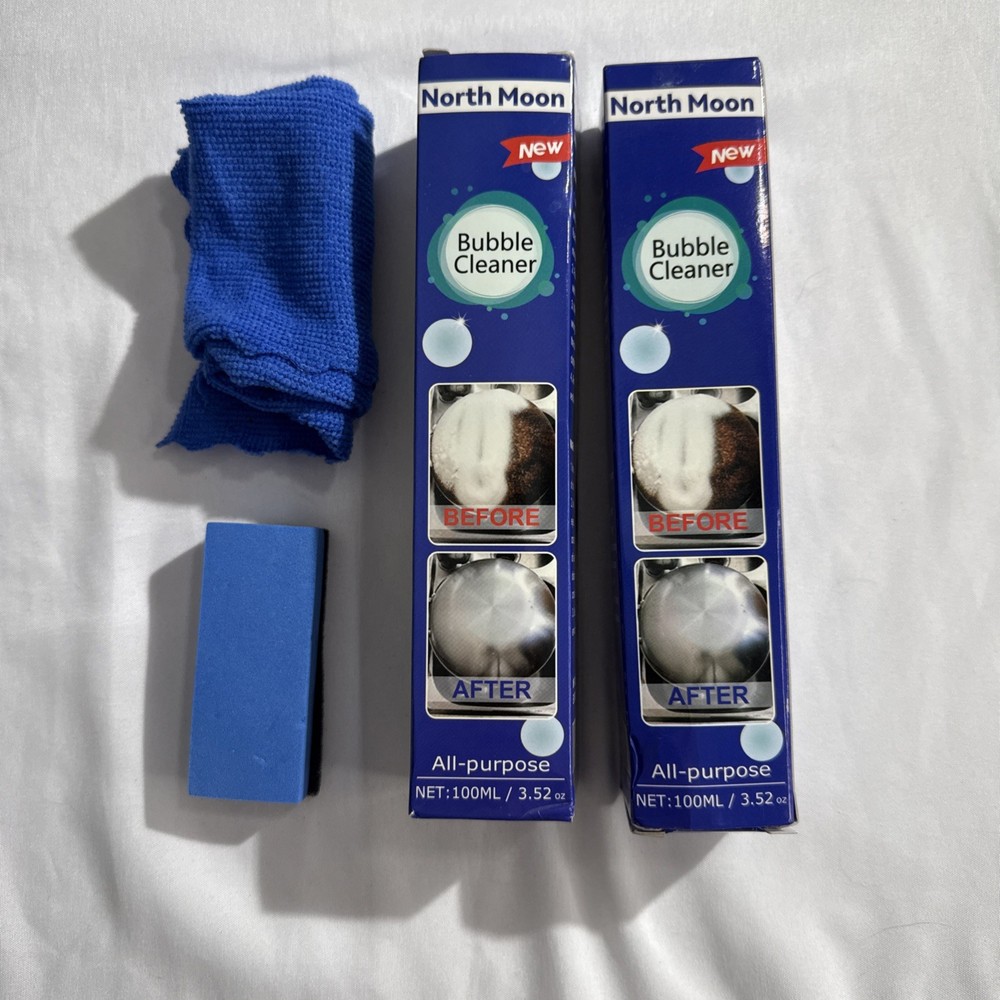 2 x Bubble Cleaner, All Purpose Kitchen Grease Cleaner Deep Cleaning