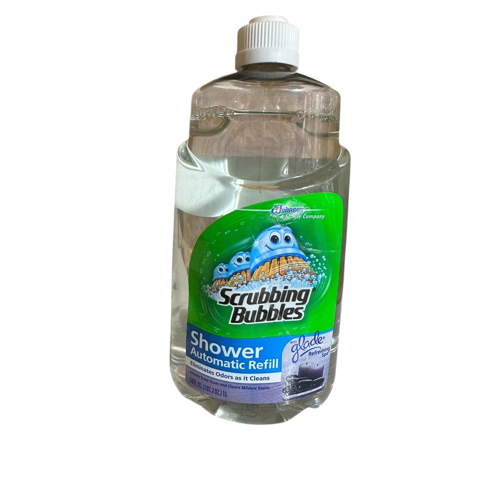 Scrubbing Bubbles Shower Refill Glade Refreshing Spa 24 oz Discontinued Scent