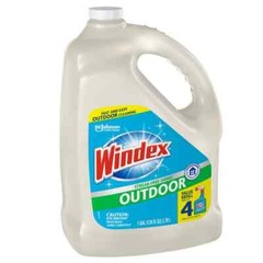Windex 128 fl. oz. Outdoor Glass Bathrooms Kitchens Efficiently Cleaner Refill